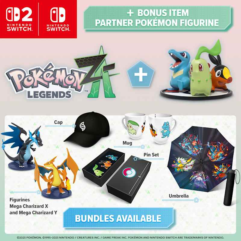 Pokémon Legends: Z-A and Pokémon Legends: Z-A – Nintendo Switch 2 Edition